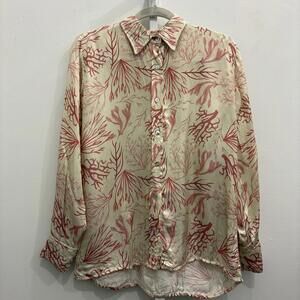 Sensistudio Long Sleeve Button-Up Shirt